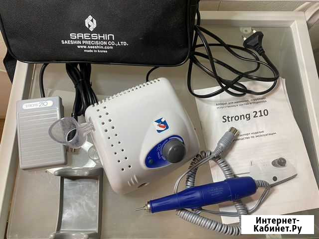 Аппарат для маникюра strong 210 оригинал Томск - изображение 1