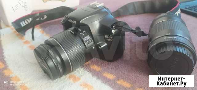 Зеркальный фотоаппарат canon 1100d Екатеринбург - изображение 1