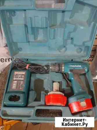 Аккумуляторная дрель-шуруповерт makita 6280D Краснозаводск