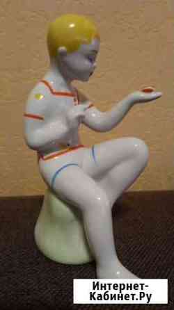 Статуэтка Мальчик с бабачкой,СССР Нижний Новгород