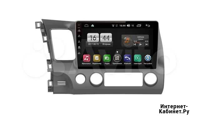 Магнитола FarCar LX044R Honda Civic + камера Ростов-на-Дону - изображение 1