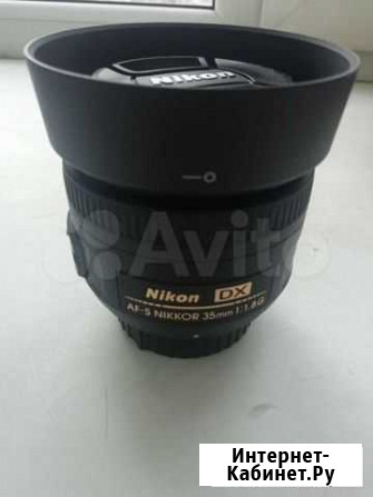 Объектив nikon 35 mm f 1 8 g Тюмень - изображение 1