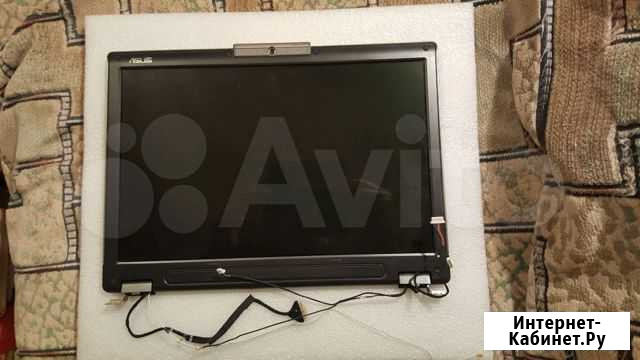Матрица Asus W7S с крышкой, рамкой и петлями Воронеж - изображение 1