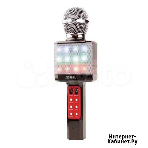 Караоке Микрофон Wster WS-1828 черный Улан-Удэ - изображение 1