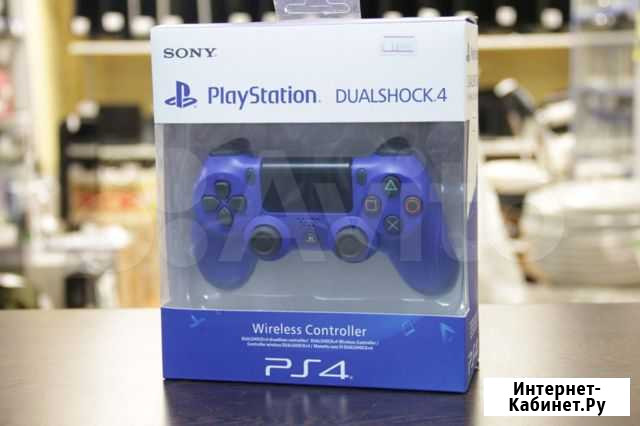 Геймпад Sony DualShock (PS4) синий (CUH-ZCT2E) Петрозаводск - изображение 1
