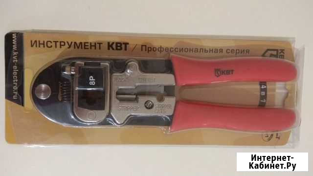 Пресс-клещи для RJ разъемов JT-01 (квт) Хабаровск - изображение 1