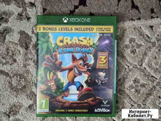 Crash bandicoot n sane trilogy для Xbox one Рязань