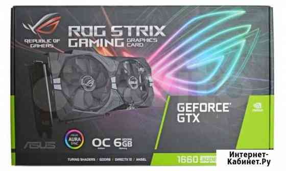 Видеокарта asus ROG-strix-GTX1660S-6G GF GTX 1660S Мурманск