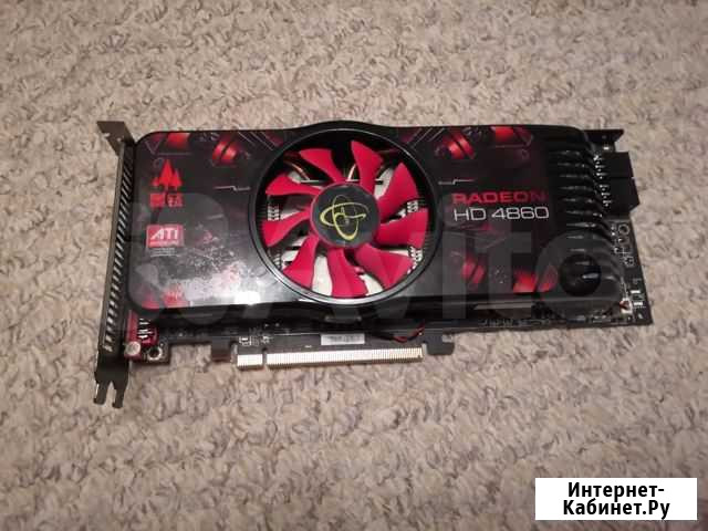 Видеокарта Amd radeon hd 4860 Xfx 512mb Подольск - изображение 1