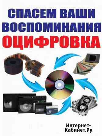 Оцифровка фотоплёнок, видеокассет VHS и т.п Тула