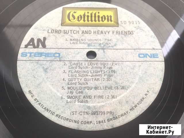 Lord Sutch And Heavy Friends  Lord Sutch.  1970 Санкт-Петербург - изображение 1