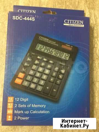 Калькулятор citizen SDC-444S * новый Краснодар - изображение 1
