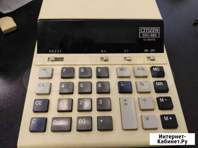 Калькулятор citizen sdc 880 Саратов - изображение 1