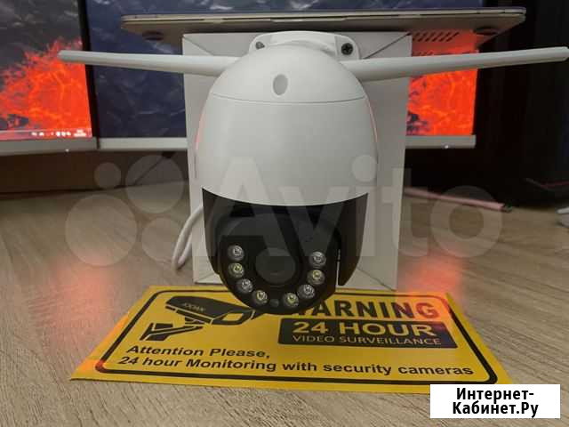 Камера видеонаблюдения wifi уличная 3MP Хасавюрт - изображение 1