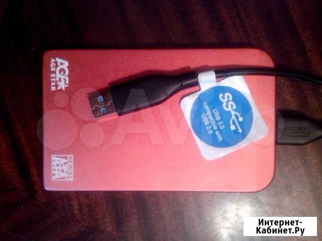 Внешний жесткий диск 500 Гб, 2.5, USB 3.0 Чебоксары - изображение 1