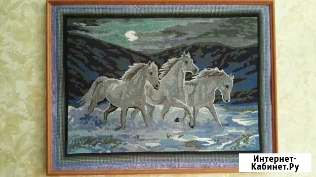 Картина лошади в ночи Кемерово - изображение 1