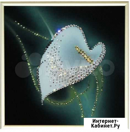 Картина с кристаллами Swarovski «Калла 1» Рязань - изображение 1
