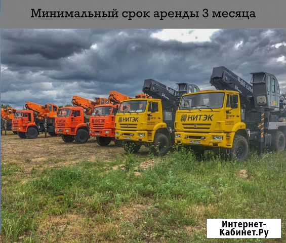 Аренда кран, автовышка, экскаватор, трал Жигалово - изображение 1