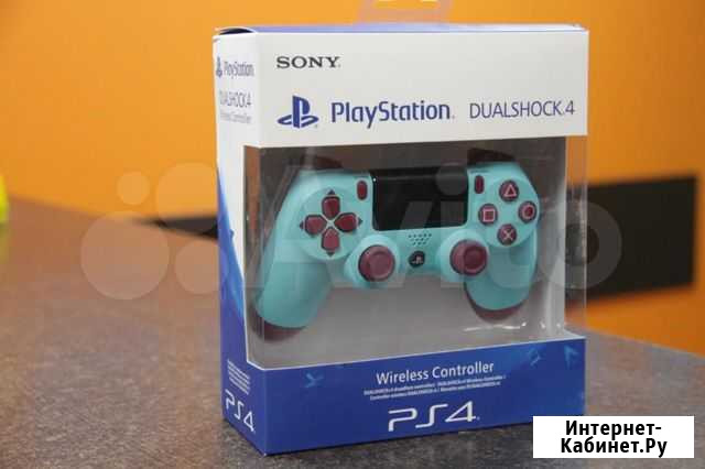 Геймпад PS4 PlayStation 4 DualShock, бирюзовый Петрозаводск - изображение 1