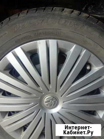 Родные колёса Volkswagen Polo 185 60 на 15 прошли Вельск - изображение 1