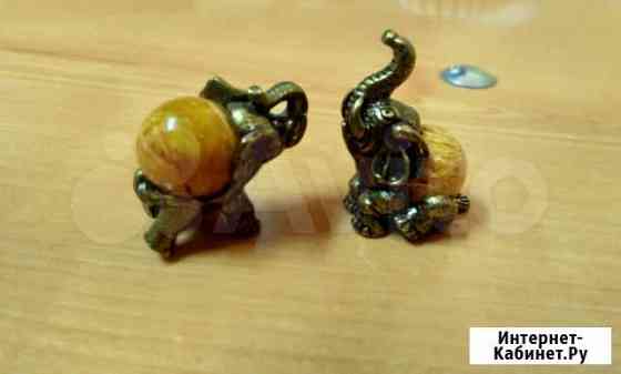 Слоники. Бронзовые миниатюры Рязань