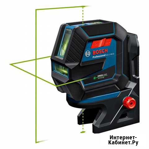 Комбинированный лазер Bosch GCL 2-50 G Prof Москва - изображение 1