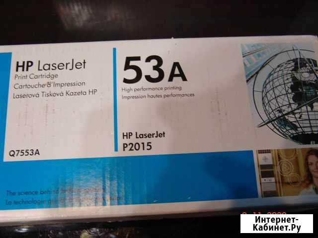 Картридж HP 53A черный (Q7553A) HP 53X (Q7553X) Екатеринбург - изображение 1