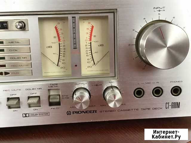 Кассетная дека Pioneer CT-600m Ставрополь - изображение 1