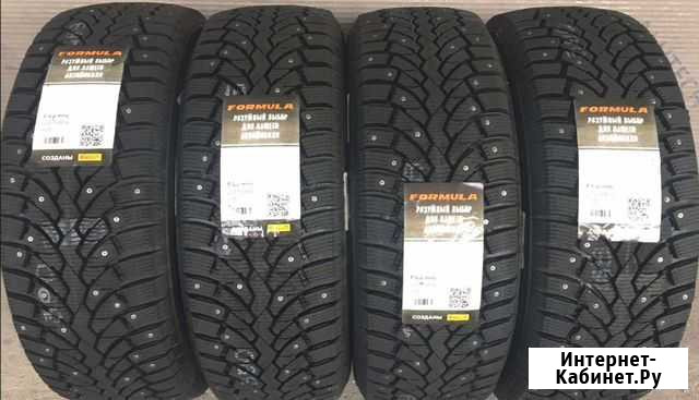 Новые зимние шины Pirelli Formula 215/55 R17 шипы Новокузнецк - изображение 1