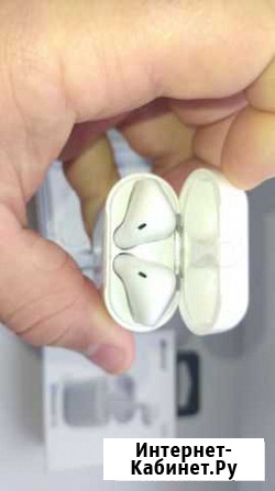 Продаю супер беспроводные наушники (типа AirPods) Уфа - изображение 1