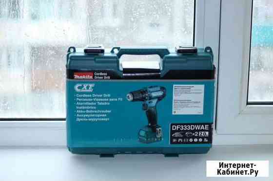 Шуруповерт Makita DF333dwae 12 Вольт 2 Ач (новый) Петропавловск-Камчатский