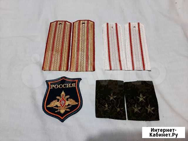 Комплект погон и нашивка гру гш для старшего офице Рязань - изображение 1