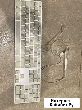 Клавиатура Apple USB Wired Keyboard (A1243) рст Москва - изображение 1