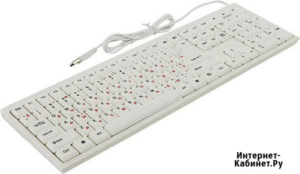 Клавиатура Sven Standard 303 USB белая Ульяновск - изображение 1