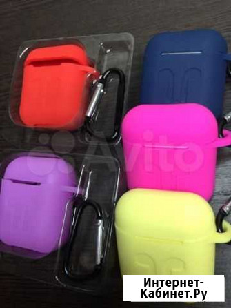 Силиконовый чехол Silicon Case для AirPods 2/ AirP Ижевск - изображение 1