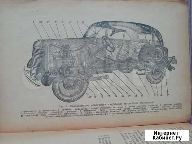 Книга автомобиль 1950 год. СССР Тамбов - изображение 1