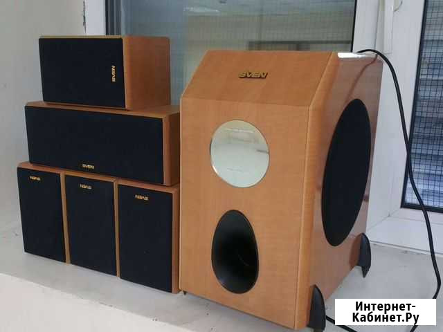 Компьютерные колонки 5.1 sven HT-480 Биробиджан - изображение 1