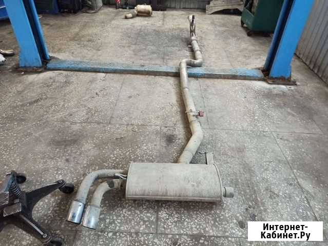 Глушитель, даунпайп BMW F25 N57 (Downpipe) Москва - изображение 1