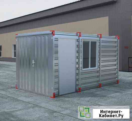 Контейнер 6300/2100/2100 с окном и дверью Красноярск