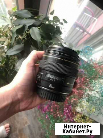 Объектив canon 85mm 1 8 Коммунарка - изображение 1