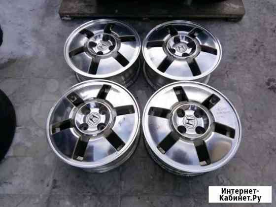 Красивые крепкие диски R14 4х100 из Японии Honda Белогорск