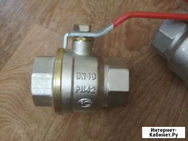 Кран шаровый DN40 DN 20 Нижний Новгород - изображение 1