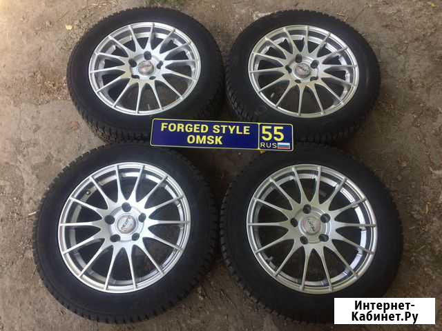 Ijitsu SLK2099 R16 5x114,3 шипы Dunlop 205/55 Омск - изображение 1