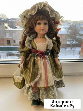 Кукла фарфоровая большая Омск - изображение 1