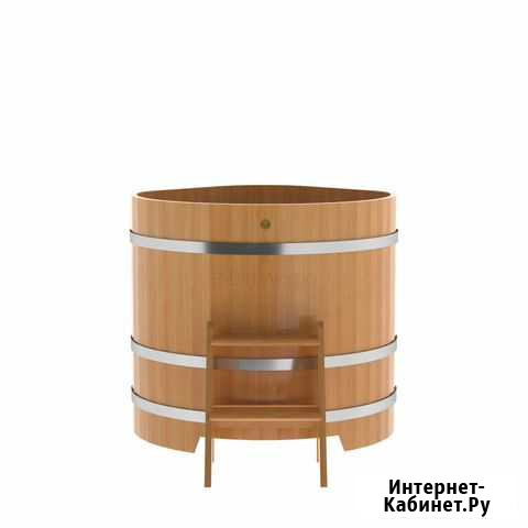 Купель угловая из лиственницы 1,03Х1,03 Казань - изображение 1