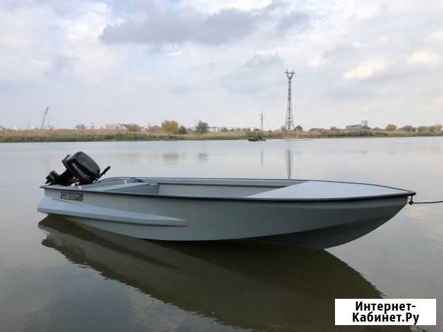 Лодка моторная Riverboat 43 Обь румпель Омск - изображение 1