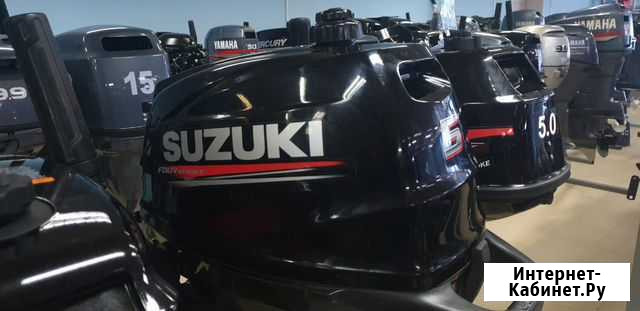 Лодочный мотор Suzuki DF 5 Б/У Иркутск - изображение 1