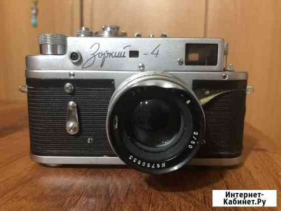 Плёночный фотоаппарат «Зоркий-4» Шахты
