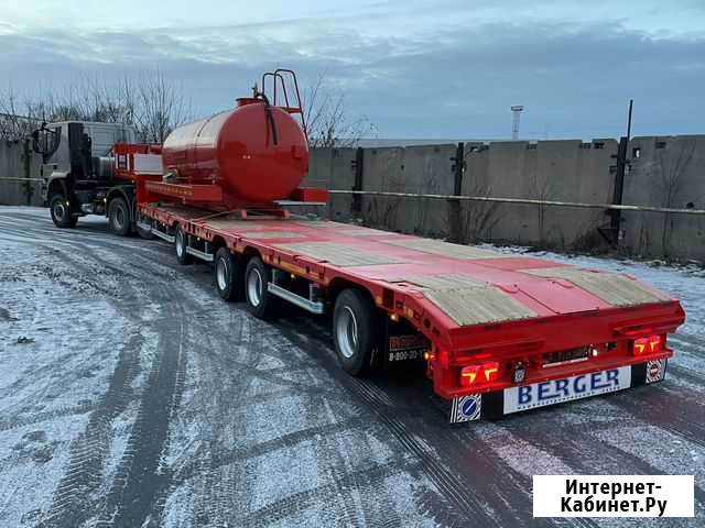 Полуприцеп трал (тяжеловоз) Berger 9854, 2022 Казань - изображение 1
