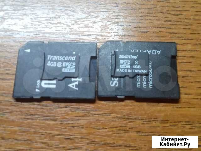 Карта памяти MicroSD 4gb Пенза - изображение 1